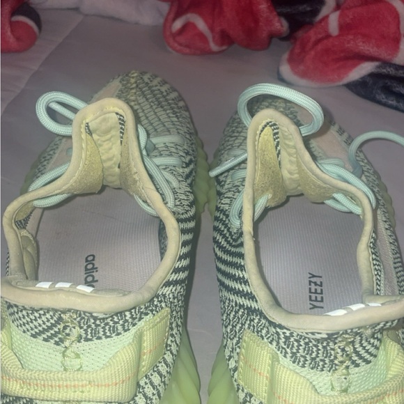 Adidas Yeezy Boost 350 Semi Frozen Yellow - Picture 7 of 7